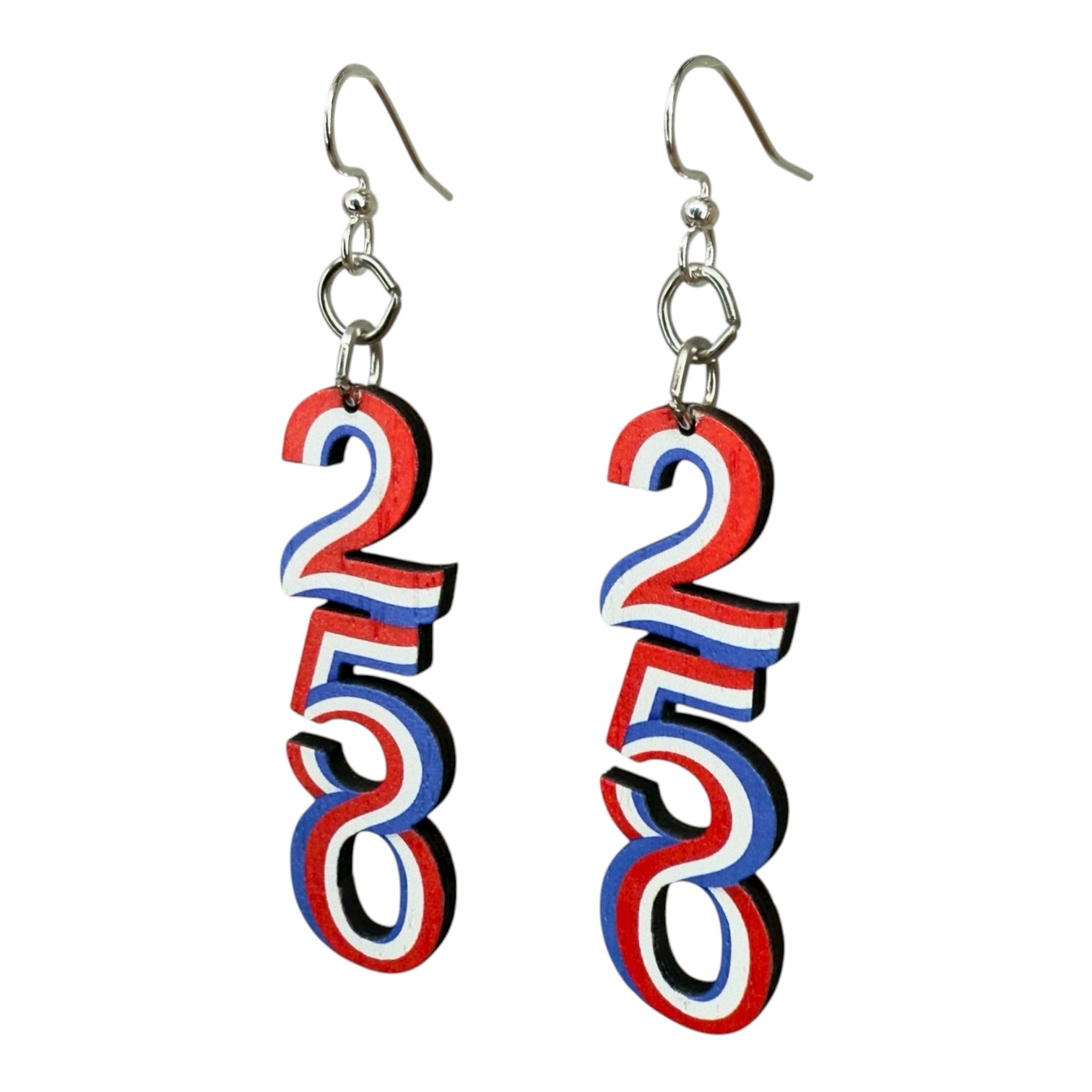 250th Anniversary Earrings #T276