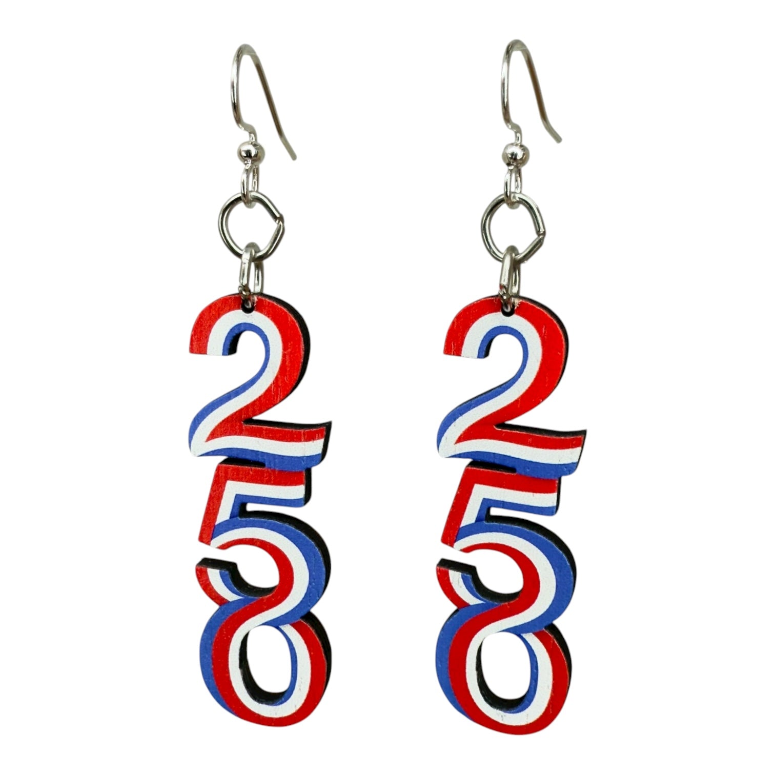 250th Anniversary Earrings #T276