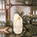 She's Choosing St. Louis Ornament | Continuous-Line Drawing | S1002-O