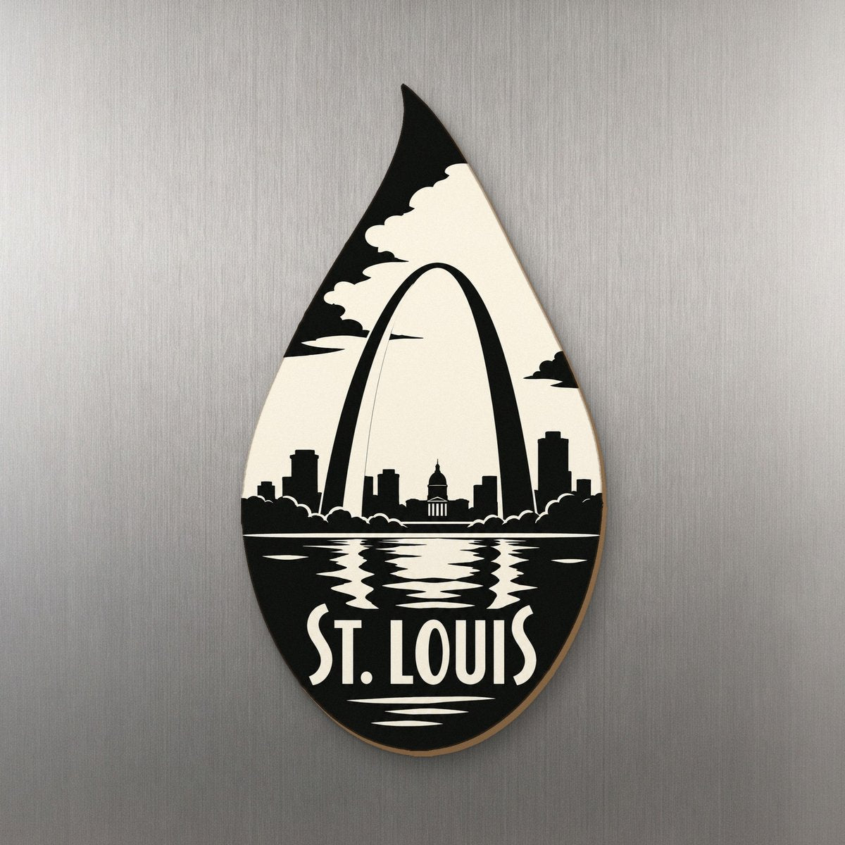 She's Choosing St. Louis Magnet | Notan | S1004-M