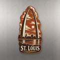 She's Choosing St. Louis Magnet | Woodcut | S1006-M