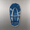 She's Choosing St. Louis Magnet | Cyanotype-Inspired | S1007-M