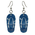 She's Choosing St. Louis Earrings | Cyanotype-Inspired | S1007