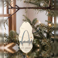 She's Choosing St. Louis Ornament | Sparse Pointillism | S1009-O