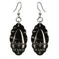She's Choosing St. Louis Earrings | Scratchboard | S1010