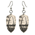 She's Choosing St. Louis Earrings | Charcoal Gesture | S1011
