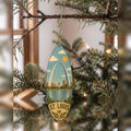 She's Choosing St. Louis Ornament | Naive Folk Painting | S1014-O