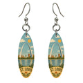 She's Choosing St. Louis Earrings | Naive Folk Painting | S1014