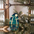 She's Choosing St. Louis Ornament | Cloisonné-Inspired Graphic | S1016-O