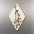 She's Choosing New York Magnet | Loose Contour Sketch | S102-M