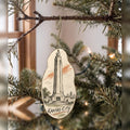 She's Choosing Kansas City Ornament | Loose Contour Sketch | S1021-O