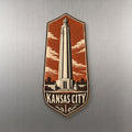 She's Choosing Kansas City Magnet | Woodcut | S1024-M