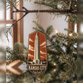 She's Choosing Kansas City Ornament | Woodcut | S1024-O