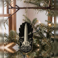 She's Choosing Kansas City Ornament | Scratchboard | S1028-O