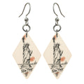 She's Choosing New York Earrings | Loose Contour Sketch | S102