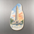 She's Choosing Kansas City Magnet | Restrained Watercolor | S1030-M
