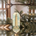She's Choosing Kansas City Ornament | Pen and Watercolor Wash | S1031-O