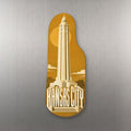 She's Choosing Kansas City Magnet | Typographic Illustration | S1035-M