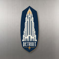 She's Choosing Detroit Magnet | Negative-Space Silhouette | S1037-M