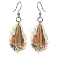 She's Choosing Detroit Earrings | Loose Contour Sketch | S1039