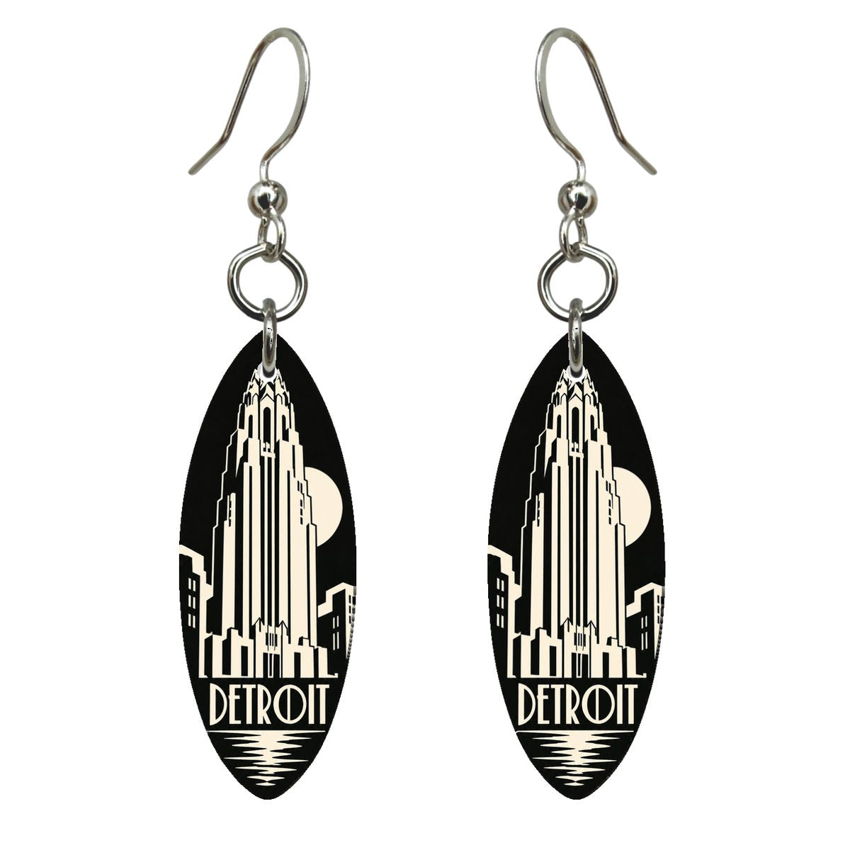 She's Choosing Detroit Earrings | Notan | S1040