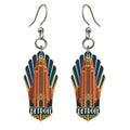 She's Choosing Detroit Earrings | Art Deco | S1041
