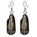 She's Choosing Detroit Earrings | Scratchboard | S1046