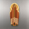 She's Choosing Detroit Magnet | Typographic Illustration | S1053-M