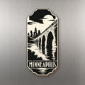 She's Choosing Minneapolis Magnet | Notan | S1058-M