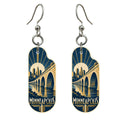 She's Choosing Minneapolis Earrings | Art Deco | S1059