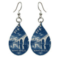 She's Choosing Minneapolis Earrings | Cyanotype-Inspired | S1061