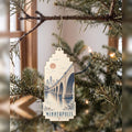 She's Choosing Minneapolis Ornament | Sparse Pointillism | S1063-O