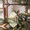 She's Choosing Minneapolis Ornament | Pen and Watercolor Wash | S1067-O