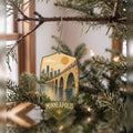 She's Choosing Minneapolis Ornament | Naive Folk Painting | S1068-O