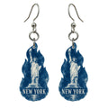 She's Choosing New York Earrings | Cyanotype-Inspired | S106