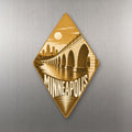 She's Choosing Minneapolis Magnet | Typographic Illustration | S1071-M