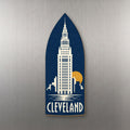 She's Choosing Cleveland Magnet | Negative-Space Silhouette | S1073-M