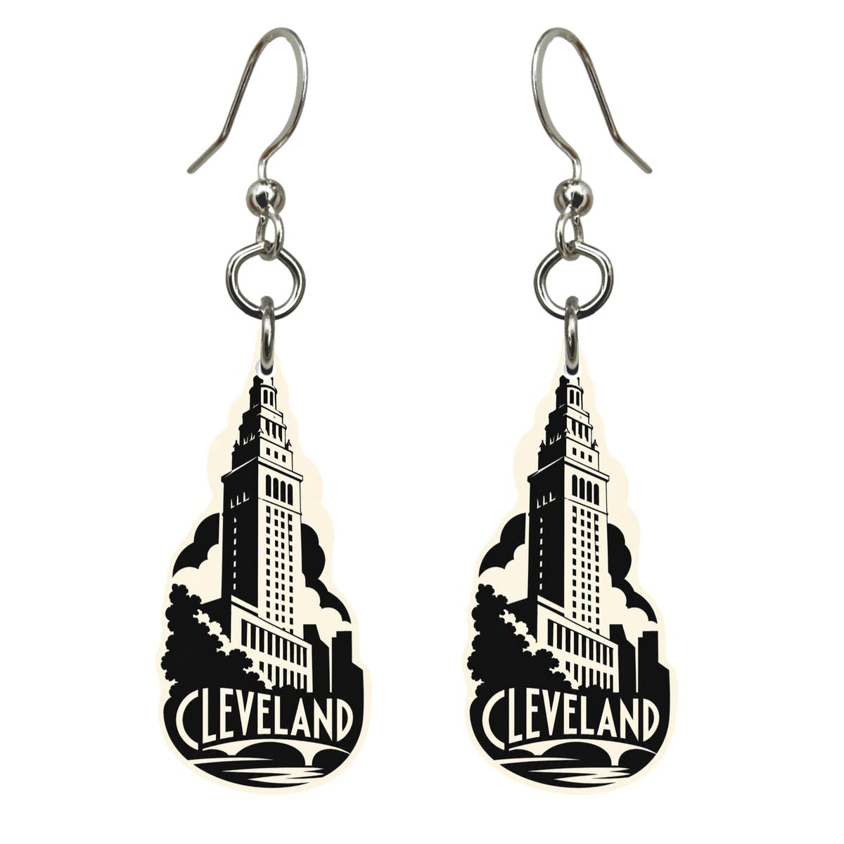 She's Choosing Cleveland Earrings | Notan | S1076