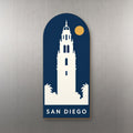 She's Choosing San Diego Magnet | Negative Space Silhouette | S1091-M