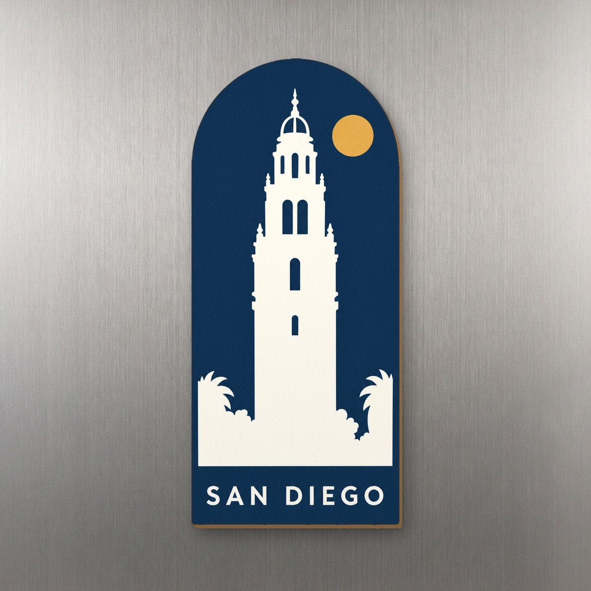 She's Choosing San Diego Magnet | Negative Space Silhouette | S1091-M