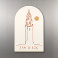 She's Choosing San Diego Magnet | Continuous Line Drawing | S1092-M