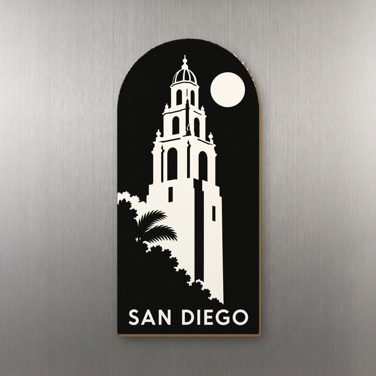 She's Choosing San Diego Magnet | Notan | S1095-M