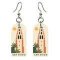 She's Choosing San Diego Earrings | Geometric Reduction | S1096