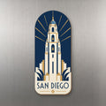 She's Choosing San Diego Magnet | Art Deco | S1099-M