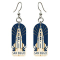 She's Choosing San Diego Earrings | Art Deco | S1099