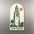 She's Choosing San Diego Magnet | Rubber Stamp Print | S1105-M