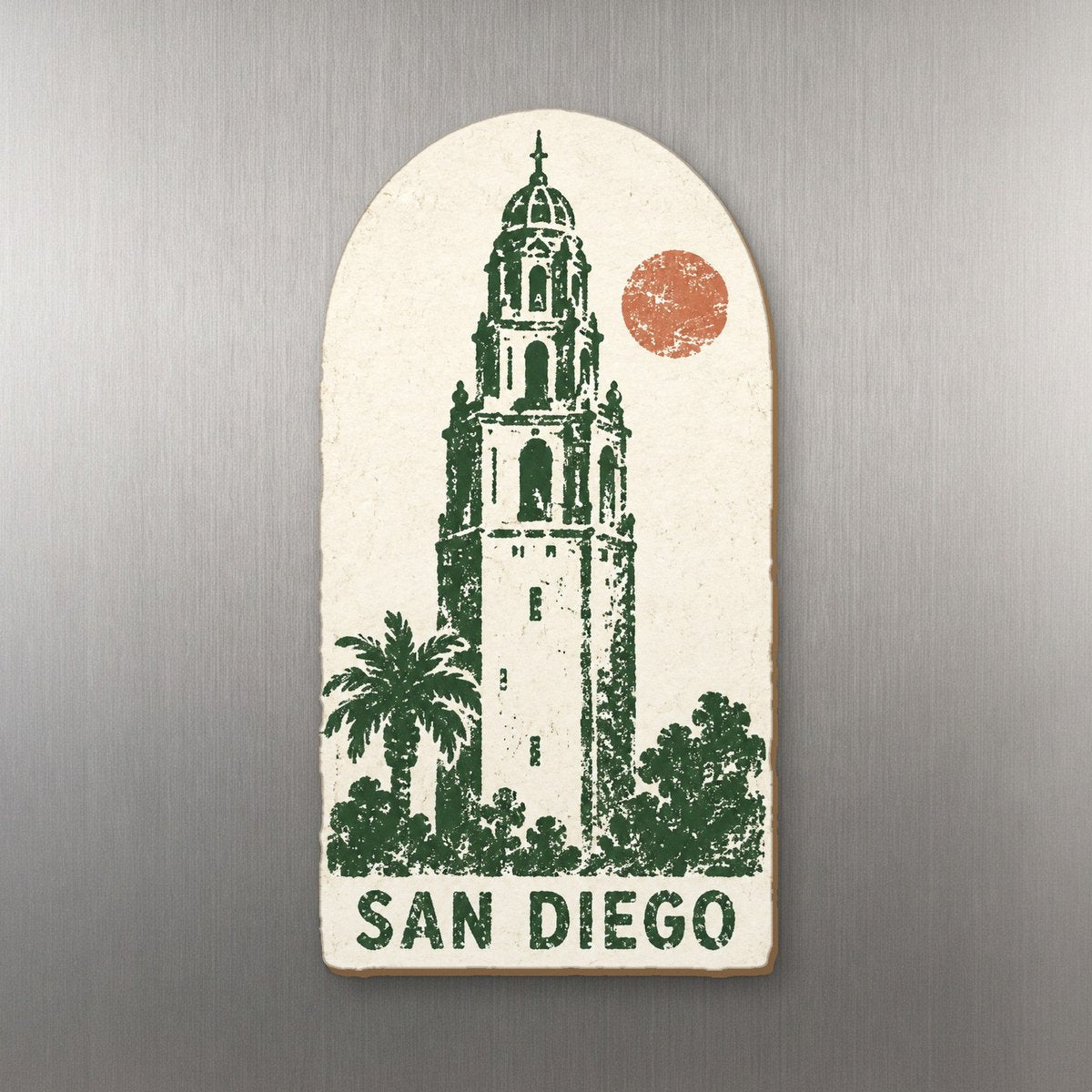 She's Choosing San Diego Magnet | Rubber Stamp Print | S1105-M