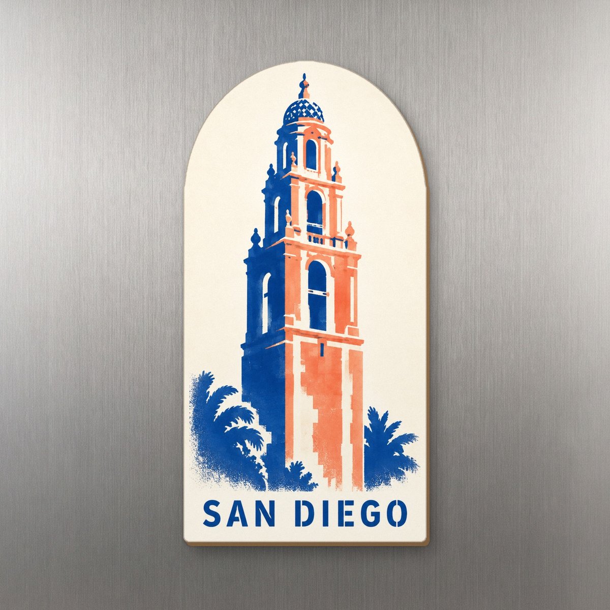 She's Choosing San Diego Magnet | Stencil Graphic | S1106-M