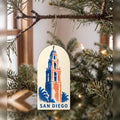 She's Choosing San Diego Ornament | Stencil Graphic | S1106-O