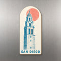 She's Choosing San Diego Magnet | Risograph Inspired Print | S1108-M